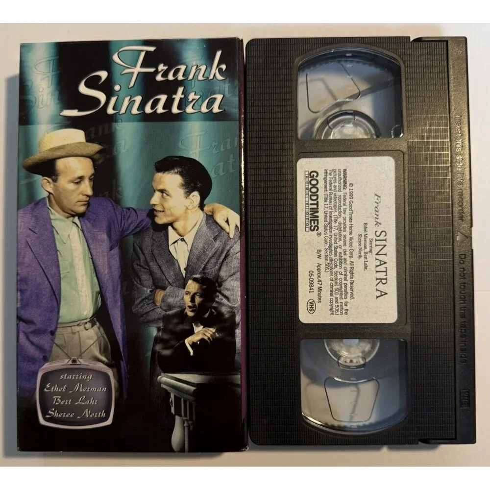 Frank Sinatra VHS Collector Series – 5‑Tape Set – Ol’ Blue Eyes – Very Good